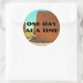 Earth Element ODAT Ronde Sticker (Tas)