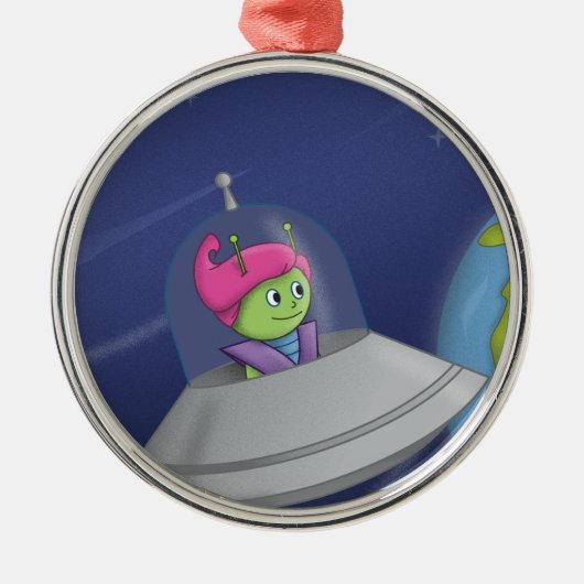 Earth Elementary Holiday Ornament (Voorkant)