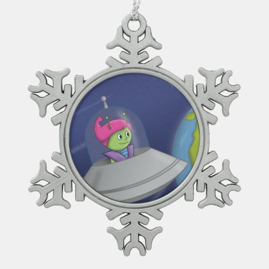 Earth Elementary Holiday Ornament (Voorkant)