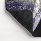 Earth en Moon Mousepad Muismat (Hoek)