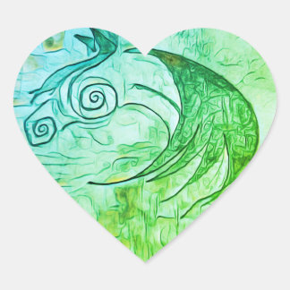 Earth en Sky Horse Sticker