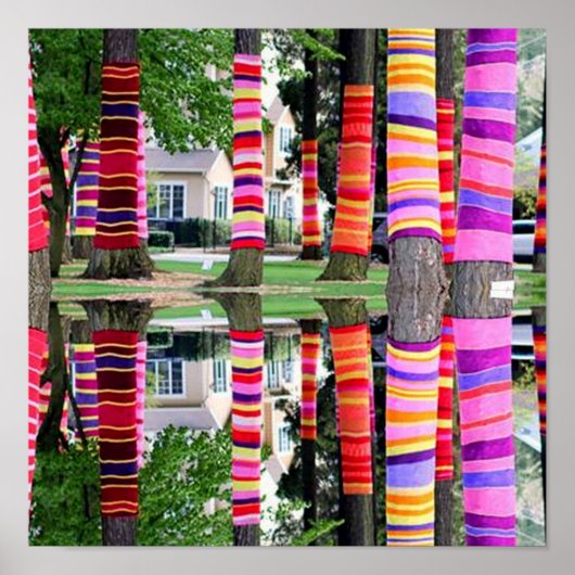 EARTH Energy Conservation green bonding EXPRESSION Poster (Voorkant)