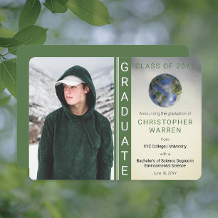 Earth Environmental Science Afstuderen Afstuderen Aankondiging