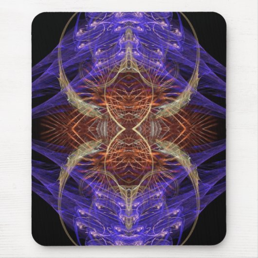 Earth Feathers Mousepad Muismat (Voorkant)