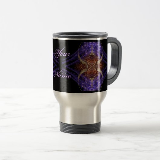 Earth Feathers Party Travel MUG Reisbeker (Voorkant rechts)