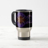 Earth Feathers Party Travel MUG Reisbeker (Voorkant links)