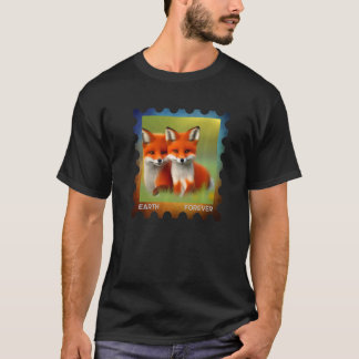 EARTH FOREVER Environmental Protection Stamp Baby T-shirt