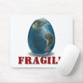 Earth Fragile Mousepad Muismat (Met muis)