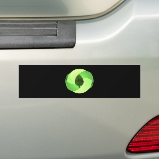 Earth Friendly Bumpersticker (Op auto)
