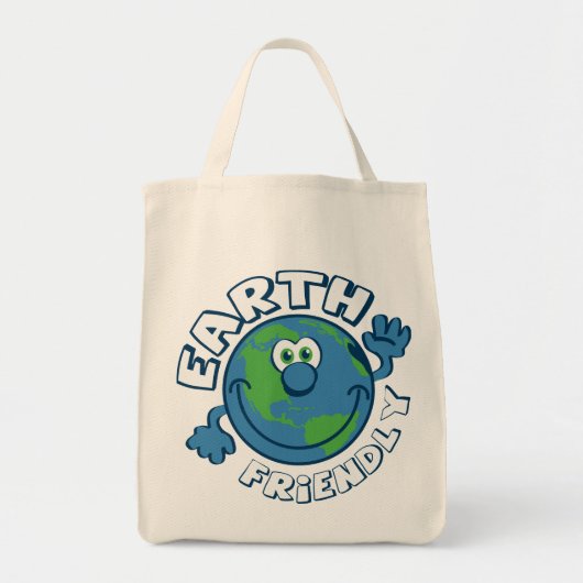 Earth Friendly Organic Canvas tas (Voorkant)