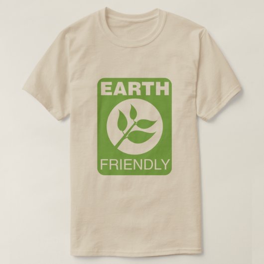 Earth Friendly T-shirt (Design voorkant)