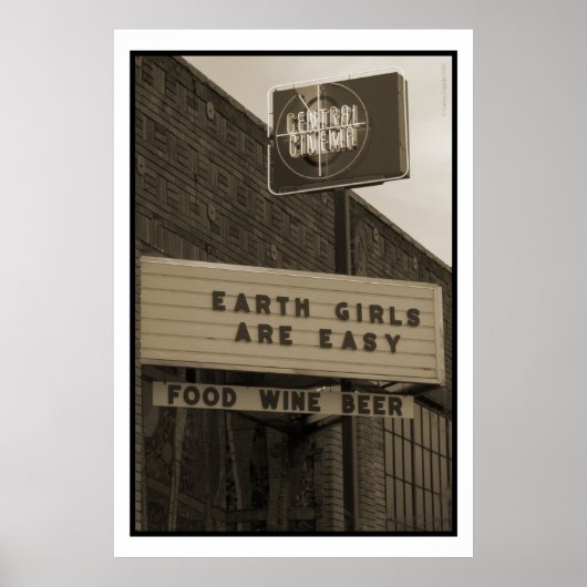 Earth Girls Poster (Voorkant)