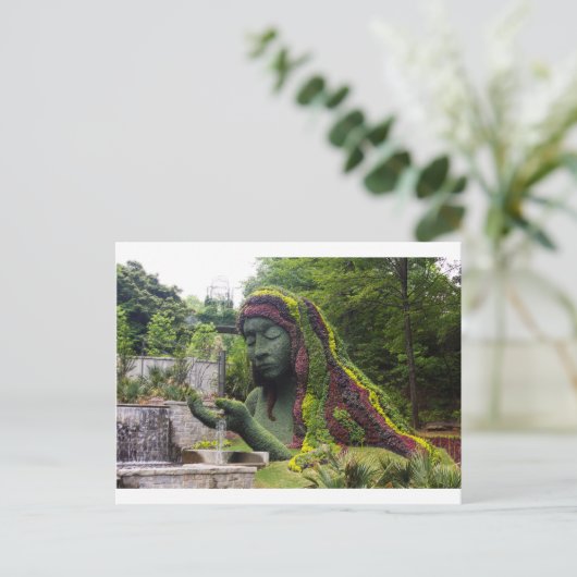 Earth Goddess Briefkaart (Staand voorkant)