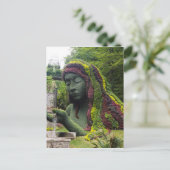 Earth Goddess Briefkaart (Staand voorkant)