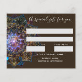 Earth Goddess Mandala Flyer (Achterkant)