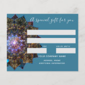 Earth Goddess Mandala Flyer (Achterkant)