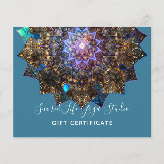 Earth Goddess Mandala Flyer (Voorkant)