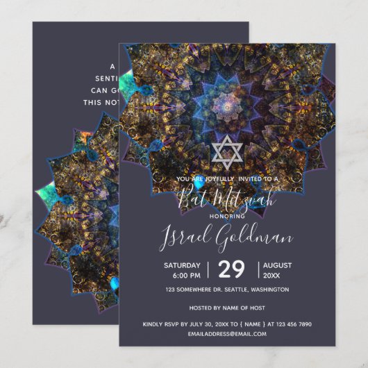 Earth Goddess Mandala Kaart (Voorkant / Achterkant)