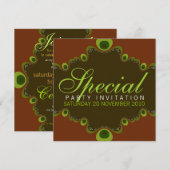 Earth Goddess speciale verjaardagsfeestuitnodiging Kaart (Voorkant / Achterkant)