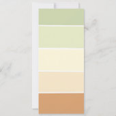 Earth Greens House Warming Party Uitnodiging (Achterkant)