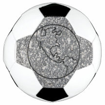 Earth Grey Textured Afbeelding Voetbal