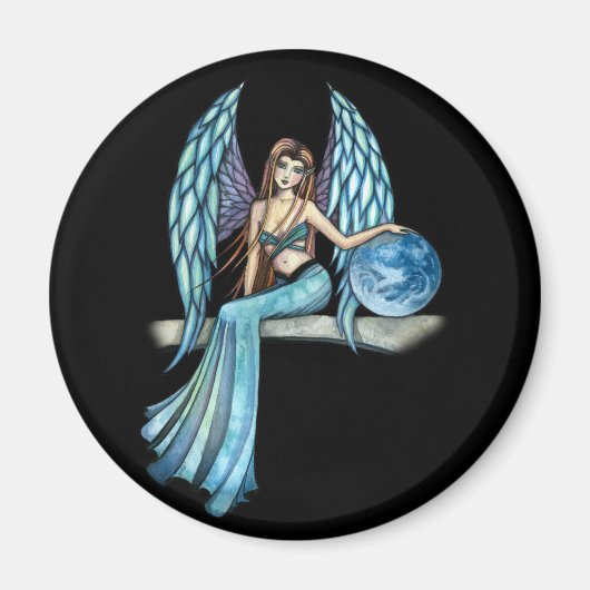 Earth Guardian Angel Fairy Magneet (Voorkant)