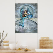 Earth Guardian Angel Fairy Poster Print (Keuken)