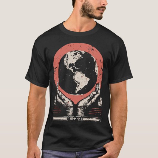 Earth Guardian | Global Unity Art T-shirt (Voorkant)