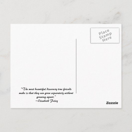 Earth Hands Briefkaart (Achterkant)