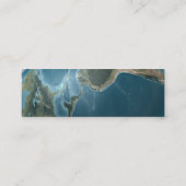 Earth Handvat met een zorgprofielkaart Mini Visitekaartje (Achterkant)