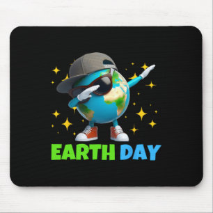 Earth Happy Day Funny Earth Day Kinder peuterjonge Muismat