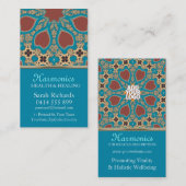 Earth Harmonics New age Visitekaartje (Voorkant / Achterkant)