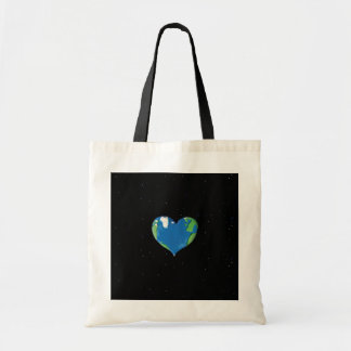 Earth Heart Bag Tote Bag