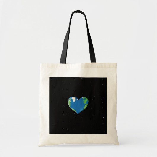 Earth Heart Bag Tote Bag (Voorkant)