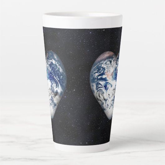 Earth Heart Latte Mok (Voorkant)
