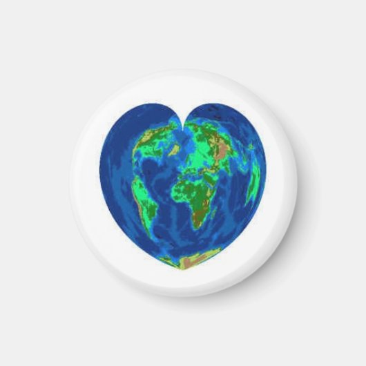 Earth Heart Magneet (Voorkant)