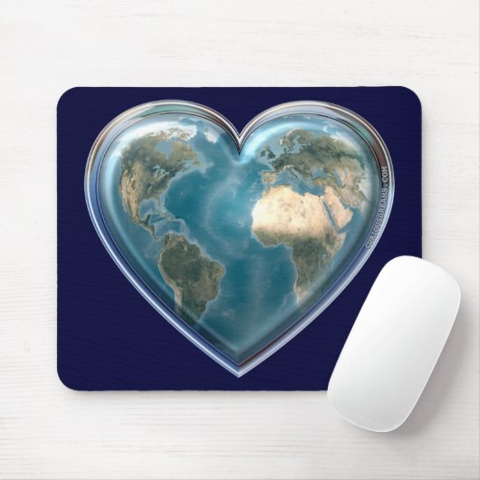 Earth Heart Mousepad Muismat (Met muis)