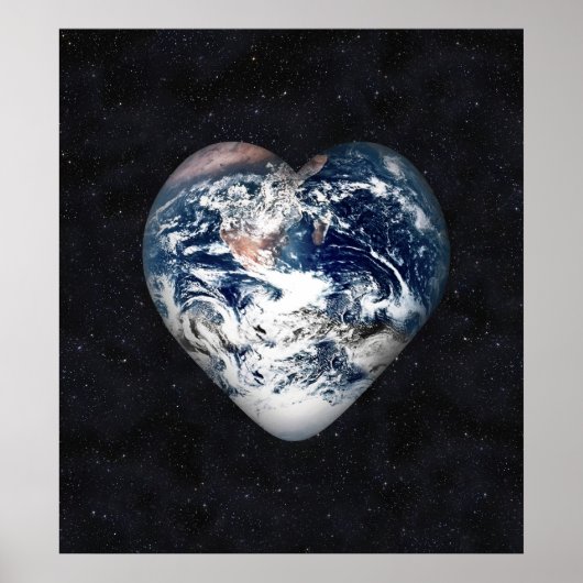 Earth Heart Poster (Voorkant)