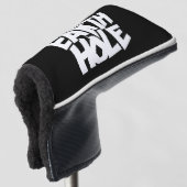 Earth Hole golf headcover (3/4 voorkant)