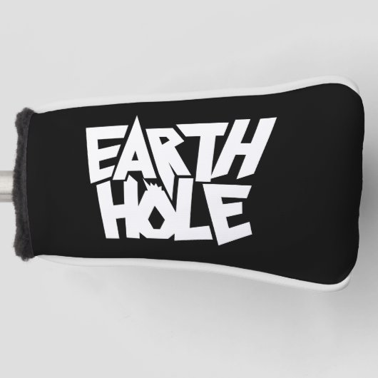 Earth Hole golf headcover (Voorkant)