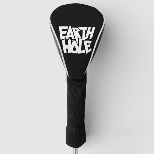 Earth Hole golf headcover (Voorkant)
