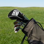 Earth Hole golf headcover (Insitu)