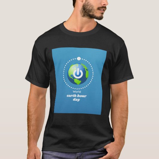 Earth Hour  Earth Day  Ecology  Protection of the  T-shirt (Voorkant)