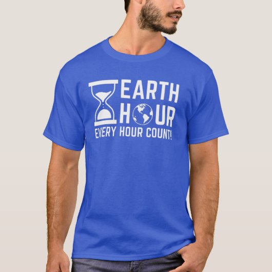 Earth Hour T-shirt (Voorkant)