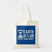 Earth Hour Tote Bag (Voorkant)