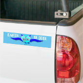 EARTH IS COOL Bumpersticker (Op Truck)