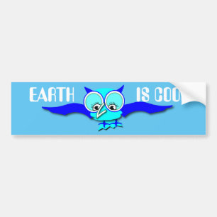 EARTH IS COOL Bumpersticker