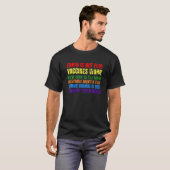 Earth Is Not Flat Vaccines Work Science Is Real T-shirt (Voorkant volledig)
