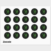 Earth Jubileum Environmental Awareness Earth Da Ronde Sticker (Vel)