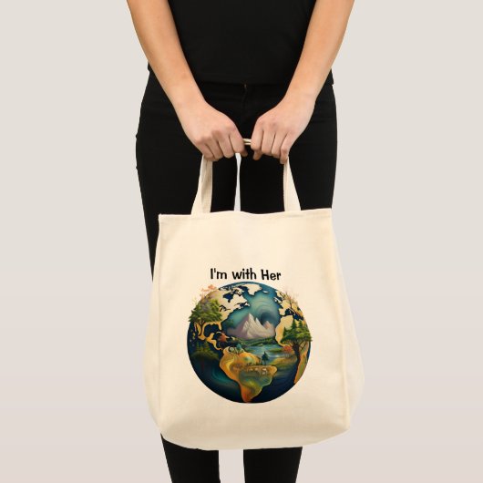 Earth Keeper Tas - Draag het land met zorg (Voorkant (product))